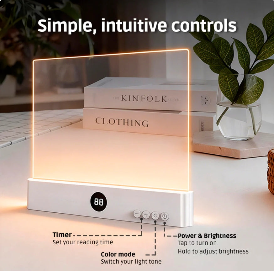 SilentRead LED Book Light Panel